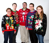Biology Dept. Ugly Christmas Sweaters 2017